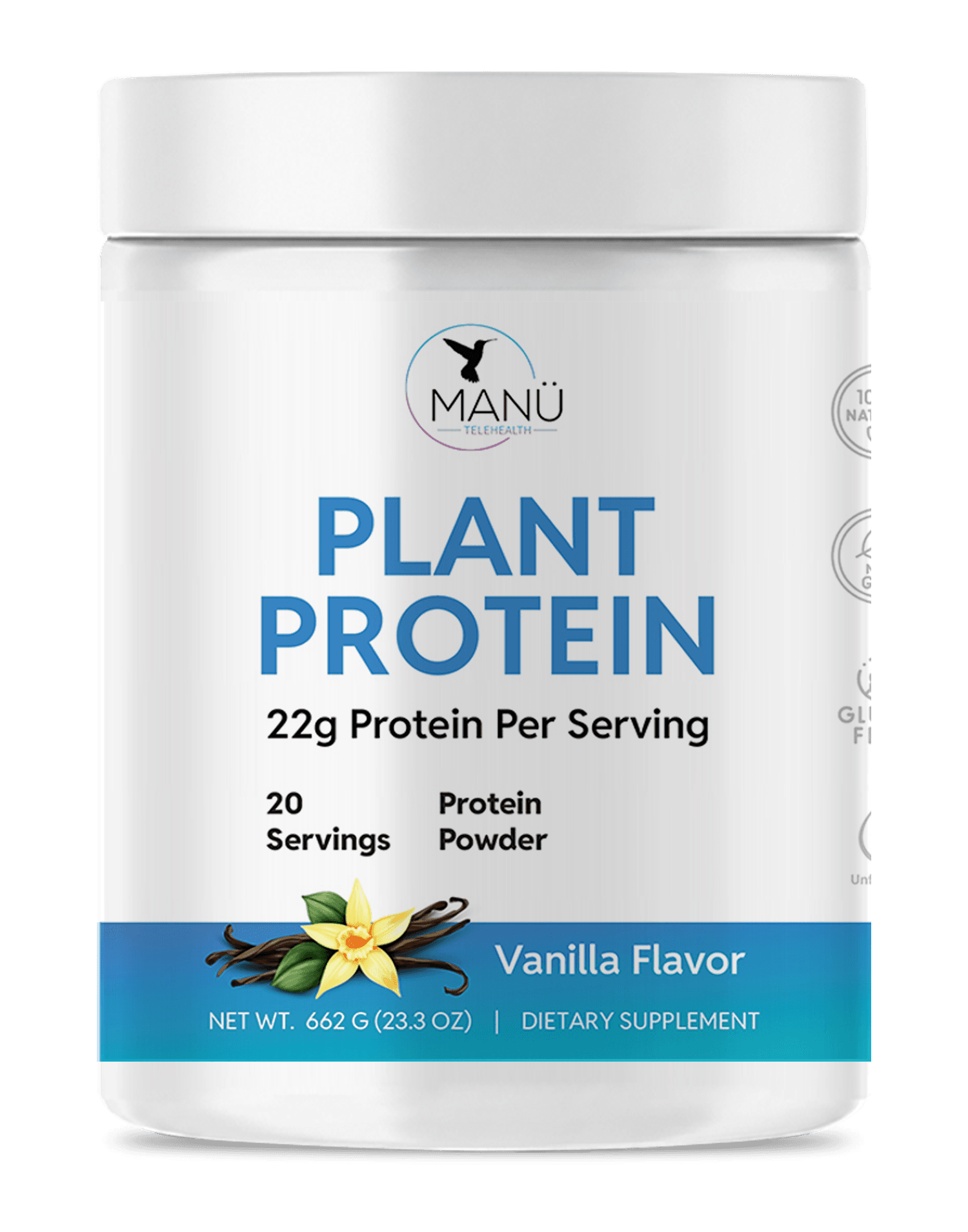 Pure Vegan Protein Vanilla 1.5lb